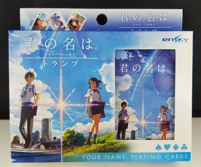 Your Name Karten Kartenspiel Spielkarten Ensky Playing Cards Anime Figur