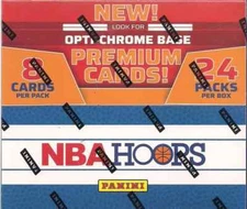 2024-25 Hoops NBA Basketball Factory Sealed Retail Box 24 Packs - Opti-Chrome