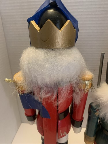 Christmas Ornament Nutcracker Set Of 3 damage parts only - Picture 11 of 19