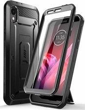 For Motorola Moto E6, Original SUPCASE Full Case w/ Holster Kickstand Screen US