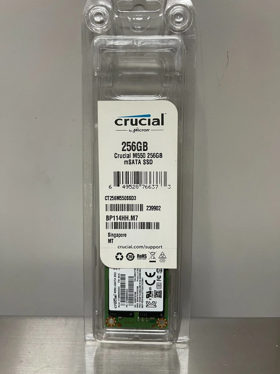 Crucial m550 shop 256gb