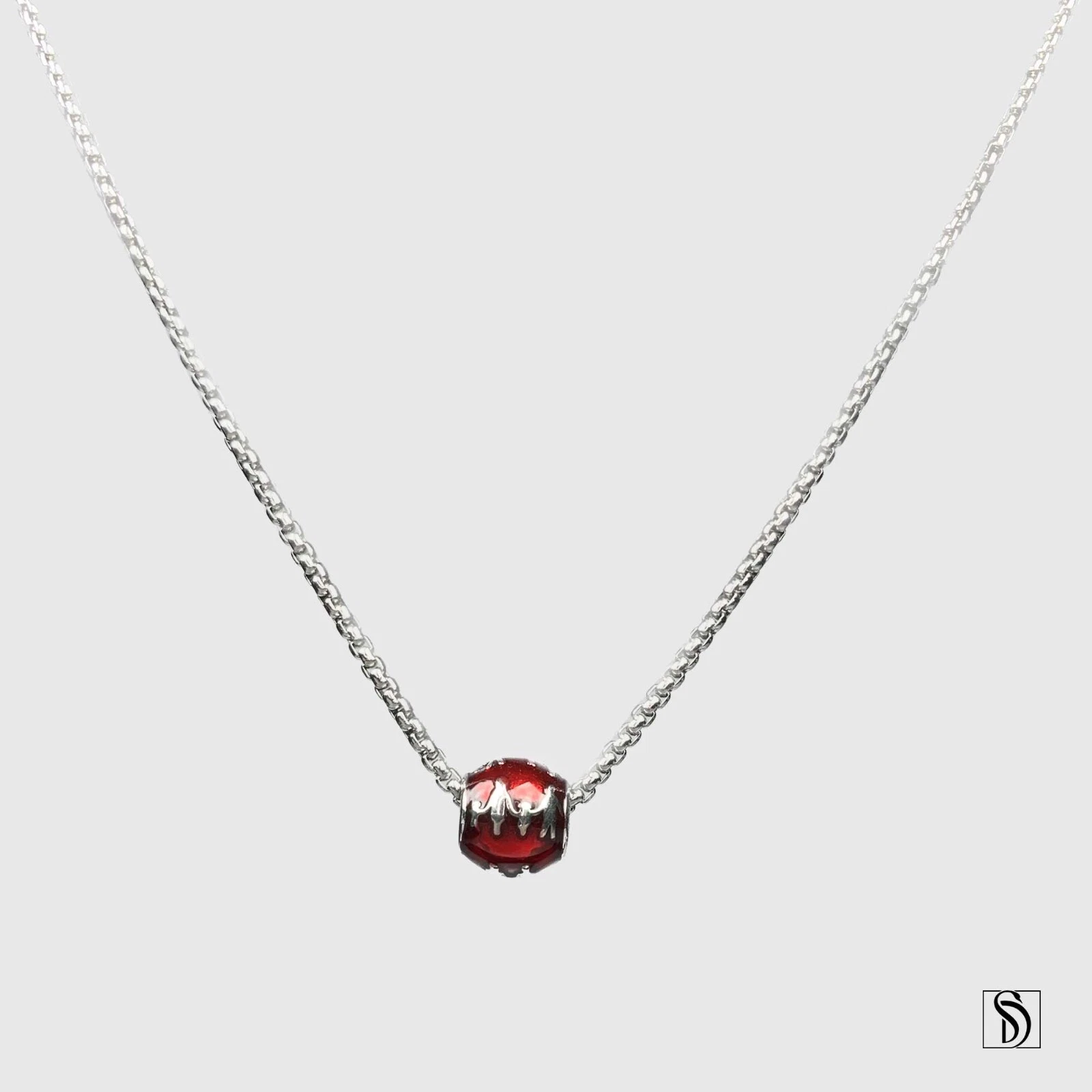 Collier charme cœur battement famille premium argent sterling charme bijoux