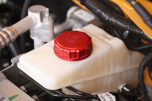 Tapa de tanque de líquido de frenos de coche rojo cubierta de embellecedor para Ford Bronco/Bronco Sport 2021-2023 - Imagen 8 de 13