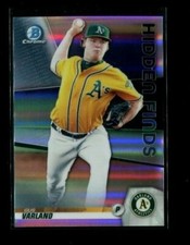 2020 Bowman Chrome Hidden Finds Insert REFRACTOR #HF-GV Gus Varland