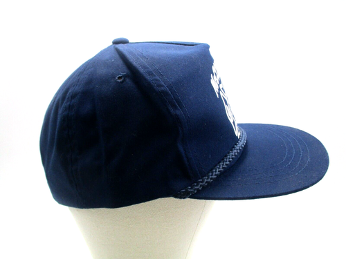 Gorra de colección McCordsville Fire Rescue azul marino camionero espalda a presión - Imagen 4 de 6