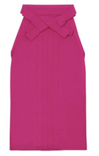 Japanese Women's Traditional Kimono HAKAMA Skirt Polyester Magenta from JAPAN