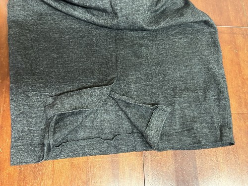 Vintage Liz Claiborne Shift Dress Womens Size 10 Black Button Knit Wool Blend - Picture 11 of 11