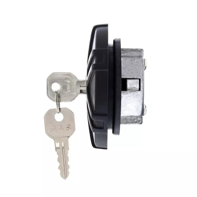 Chevy/GMC/Ford 1947-1971: tapa Titan - tapa de gasolina de bloqueo (negro) Foto 3 de 3