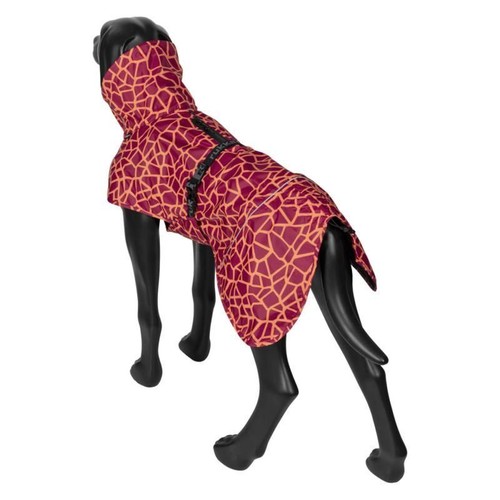 Abrigo impermeable cálido Rukka Pets Hayton carmín perro - Imagen 4 de 5