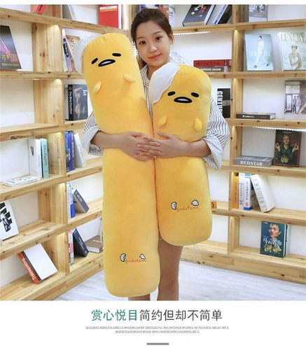 Anime Long Gudetama Plush Doll Soft Throw Pillow Cute Stuffed Toy Xmas Gift 1PC - Picture 5 of 13
