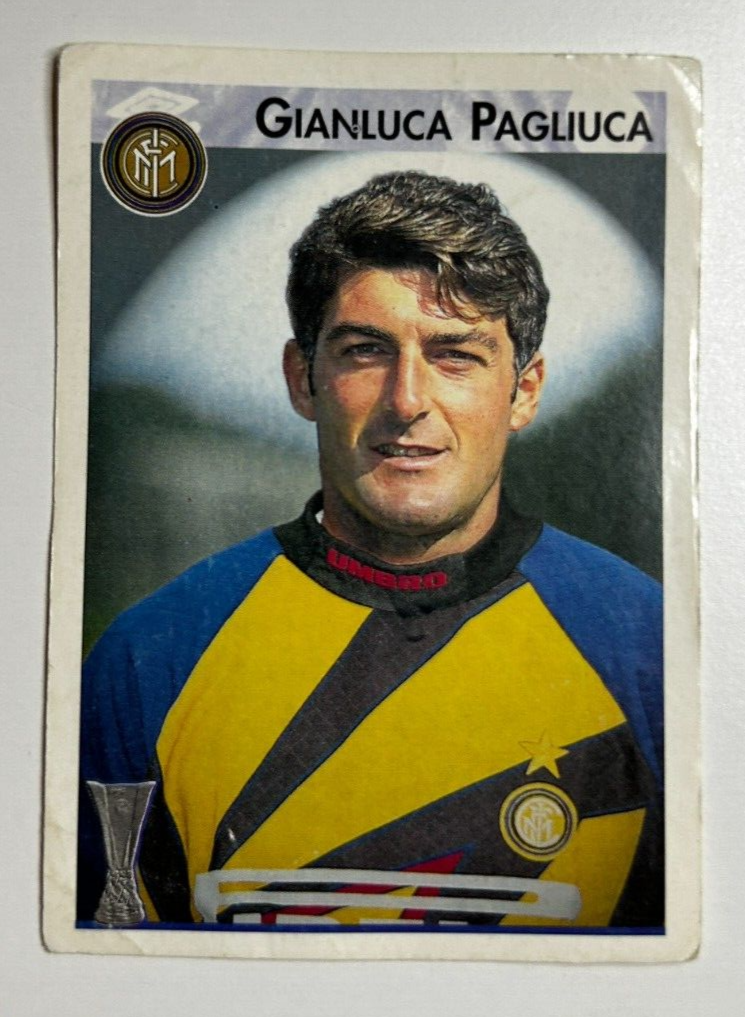Gianluca PAGLIUCA Inter Panini Calcio Coppe 1996 1997 65