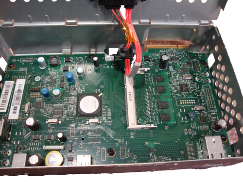 HP Laserjet 600 M602 formatter board CE988-60101 W/ 8GB SSD storage - Picture 2 of 3