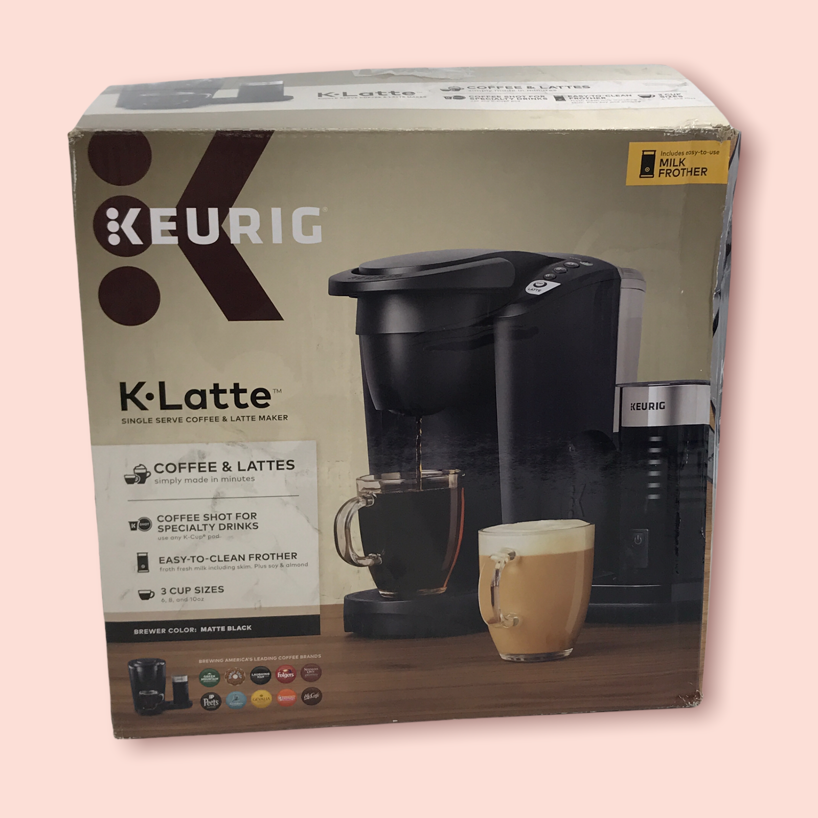 Keurig K-Latte K-Cup Coffee Maker 