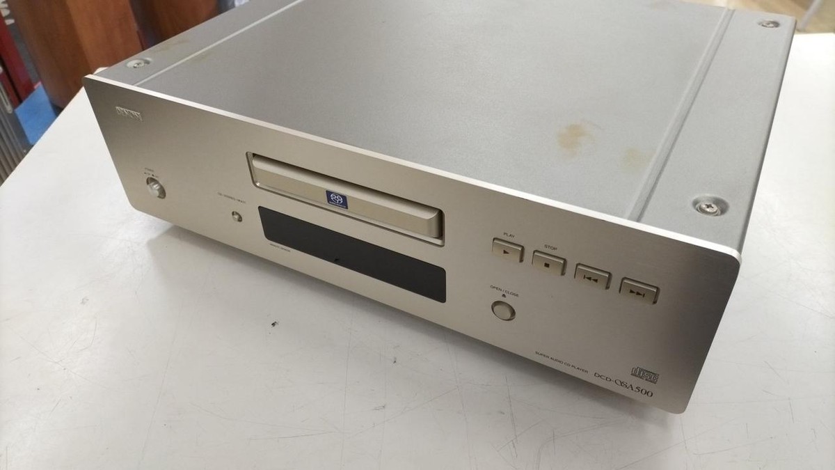 Denon DCD-SA500 SACD Player Silver Good Condition Used w Denon DCD-SA500 SACD Player Silver Good Condition Used w