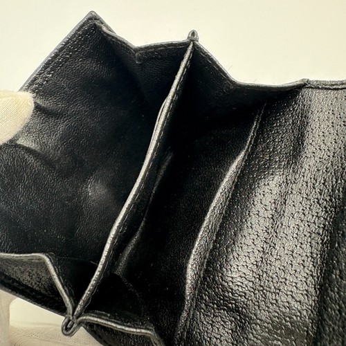 Gucci GG Canvas Bi-fold Wallet Horsebit Purse Vintage Leather Black Authentic! - Picture 10 of 18