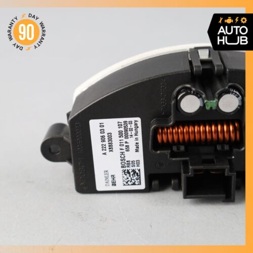 2014 Mercedes W222 S550 AC Air Conditioning Blower Resistor 2229060301 OEM - Picture 6 of 10