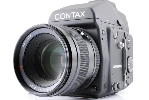 [Exc+5] CONTAX 645 Medium Format Film Camera Body + Planar 80mm F2 Lens JAPAN