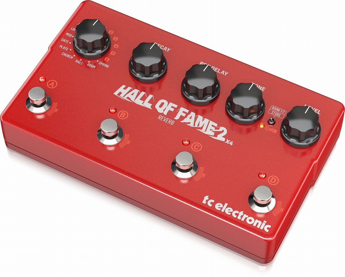 New tc electronic HALL OF FAME 2 X4 REVERB Reverb