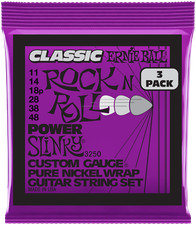 ERNIEBALL EB3250 Slinky Rock'N'Roll, Power 11-48, 3er-Pack