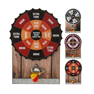 Erwachsene Darts Trinken Spiel Magnetisch Platte & Flasche Öffner Party