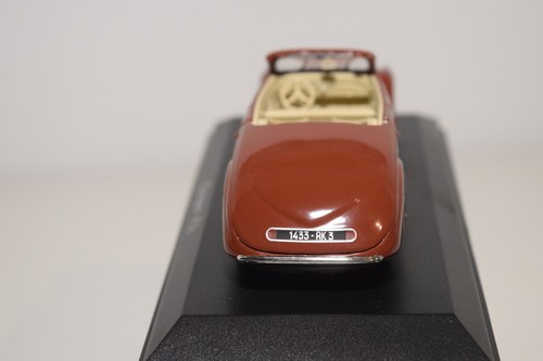 A51 1:43 NOREV 474201 PEUGEOT 402 ECLIPSE MARRÓN SIN USAR, EN CAJA - Imagen 7 de 12