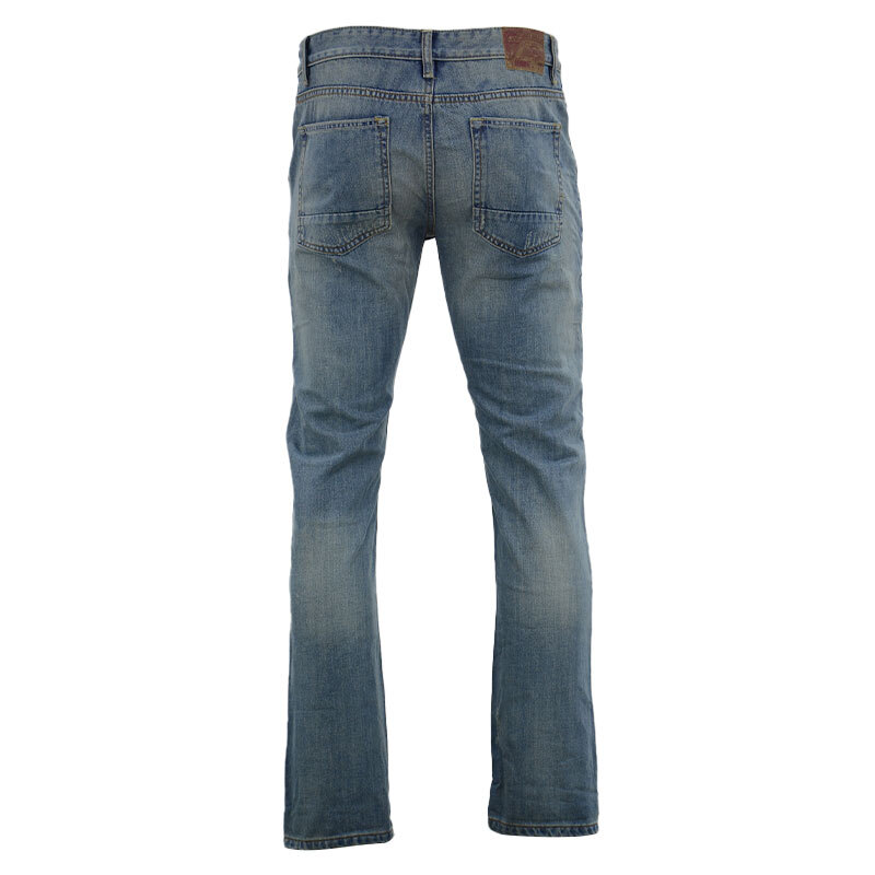【MODERNIF】Deep regular denim pants Mens Denim Jeans Clock House Regular Fit Faded Casual Cotton