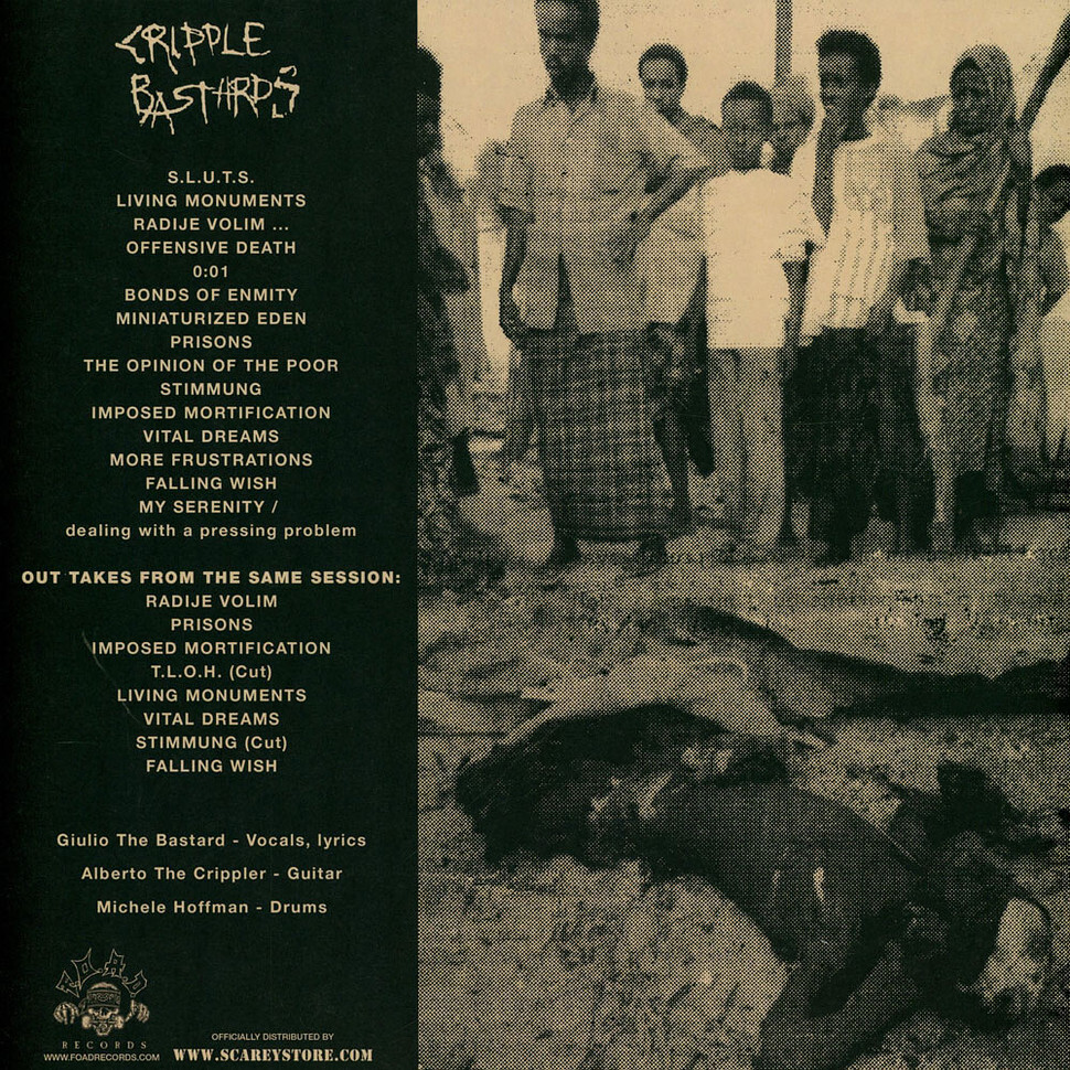 Cripple Bastards - Life's Built On Thoughts (Expanded) Bl (2024