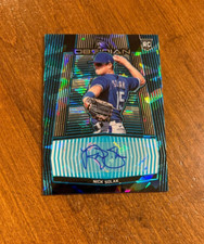 Nick Solak 2020 Obsidian Teal Crystals Rookie Auto OA-NS Pirates Rangers /20 RC