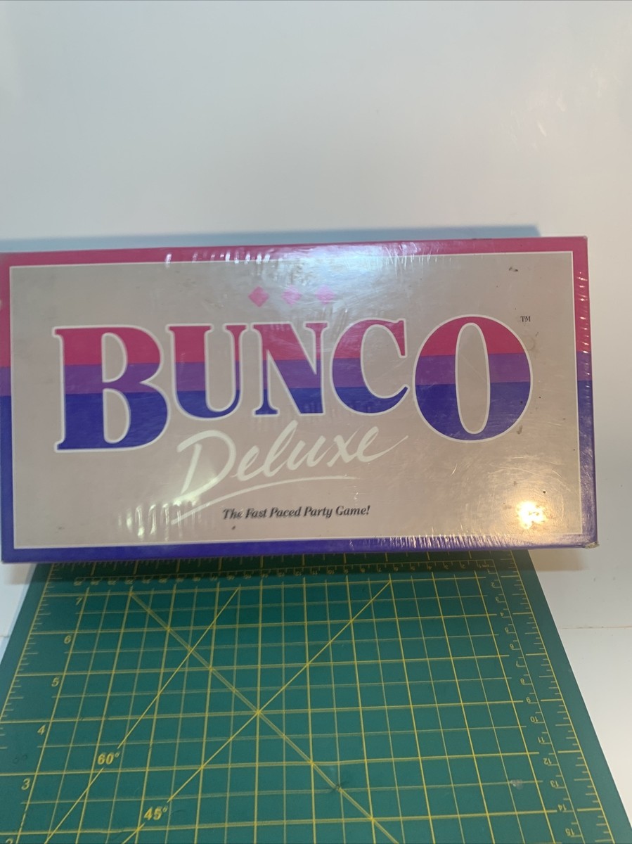 New/Sealed Bunco Deluxe The Fast Paced Party Game 1988 The