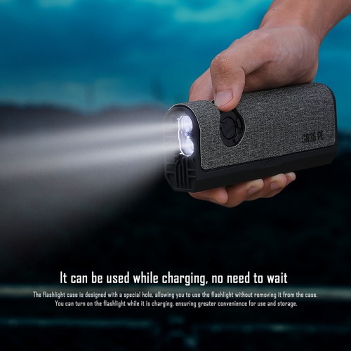 Antorcha plana IMALENT GR35 EDC 2800 lúmenes con luz UV láser roja y caja de carga - Imagen 5 de 19