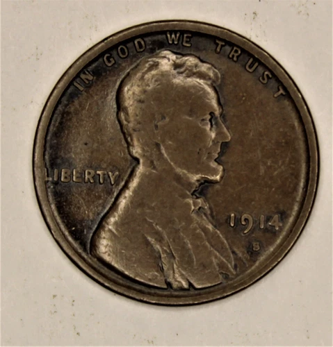 1914-S Lincoln Cent - Fine Condition !!