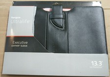 Brand new Targus Ultralife Executive Leather 13.3  Ultrabook Sleeve