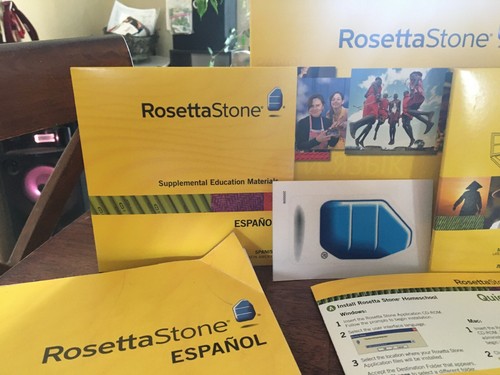 Rosetta Stone Spanish Level 1: All pieces included and Student Workbook - Picture 4 of 6