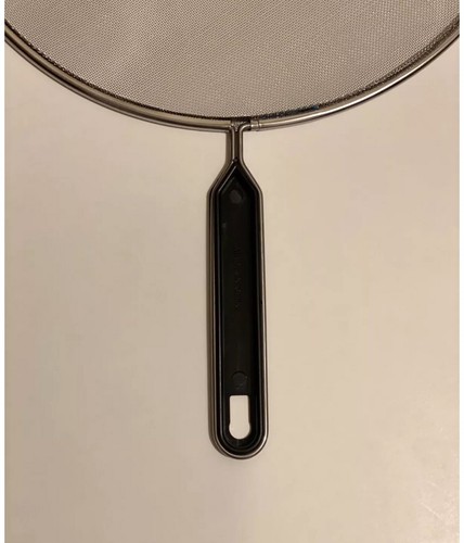 2-Pack Splatter Screen Frying Pan Cover 11.5" Oil Guard With Black Handle - Picture 7 of 7