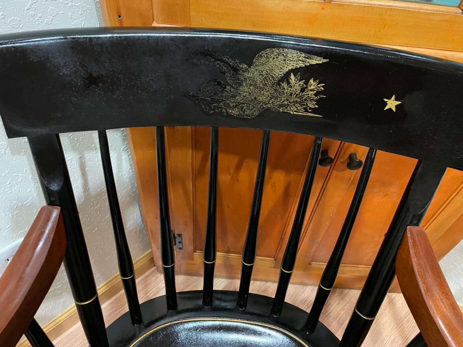 Set of 4 Nichols & Stone Liberty Windsor Armchairs eBay