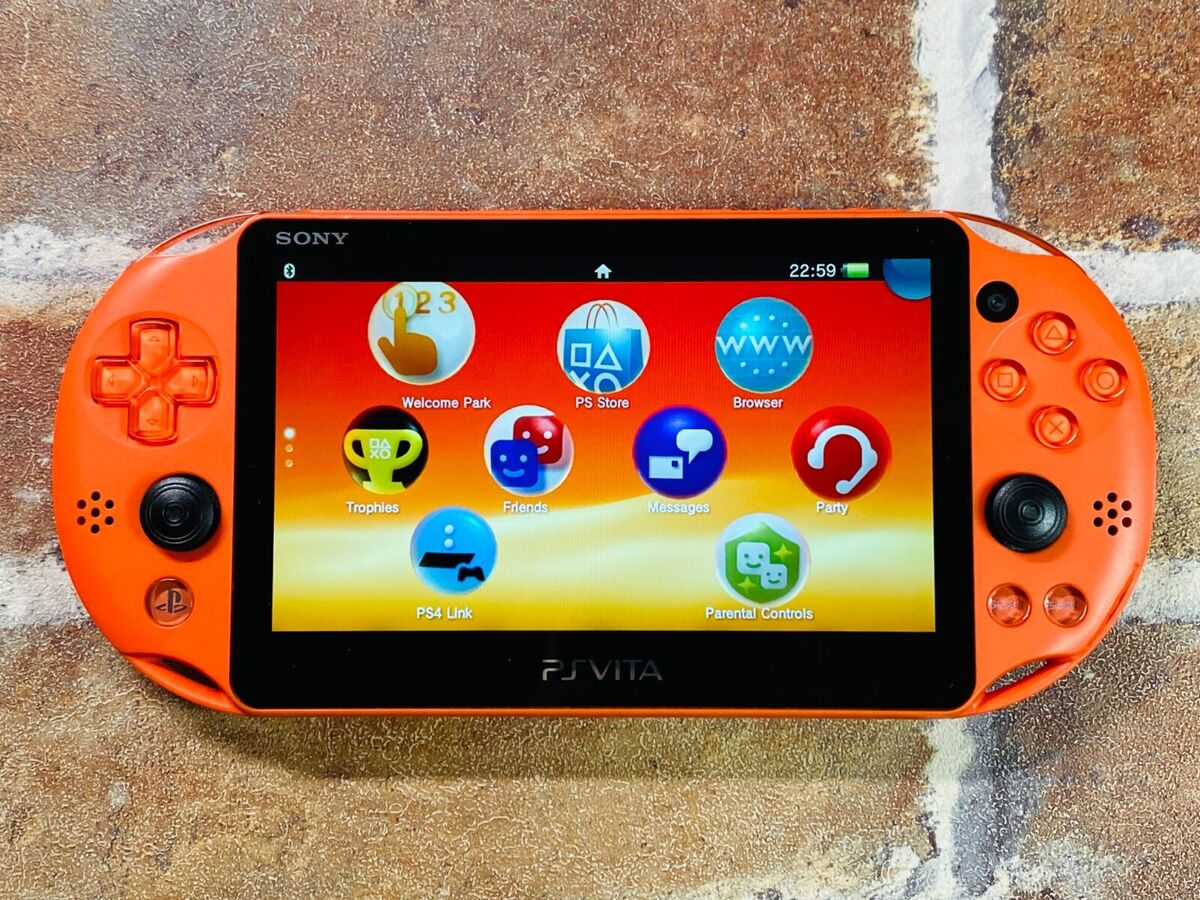PS Vita PCH 2000 ZA24 NEON ORANGE SONY PlayStation Japan PS Vita PCH 2000 ZA24 NEON ORANGE SONY PlayStation Japan