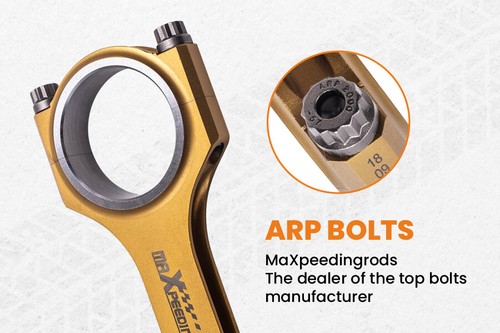 Titanize Connecting Rods for Mitsubishi 06–12 Outlander PHEV CW/ZG/ZH ARP Bolt - Picture 2 of 10
