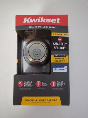 KWIKSET SMARTKEY SECURITY MICROBAN  99800-123