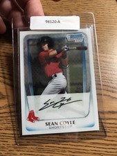 2011 Bowman Chrome Prospects Boston Red Sox Baseball Card #BCP100 Sean Coyle