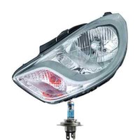 Halogen Scheinwerfer Frontscheinwerfer Links H4 FüR Hyundai I10 Inklusive Lampen