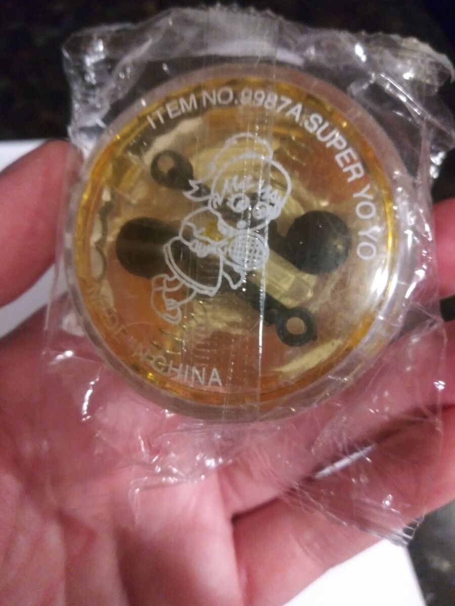 NOS Yellow Item NO. 9987A Super Yo Yo Made In China OBO | eBay NOS Yellow Item NO. 9987A Super Yo Yo Made In China OBO | eBay