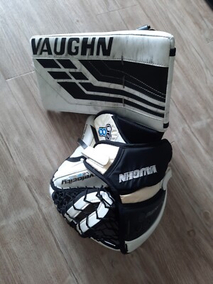 Vaughn eishockey torwartbedarf VE8 PRO CARBON Set Fanghand & Blocker 