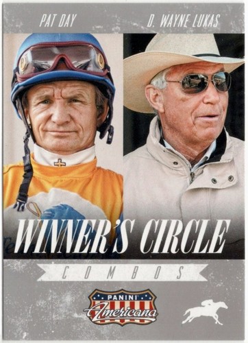 2015 Panini Americana Winner's Circle D. Wayne Lukas Pat Day Insert Card #5