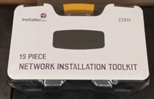 Professional Network Tool Kit - RJ45 Crimper Tool Cat6 Cable 15 Piece New Sealed