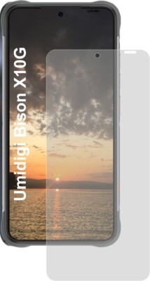 Umidigi Bison X10G - 3x Panzerfolie kristallklar-Displayschutzfolie - Schutzfoli