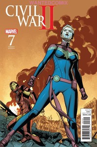 Comics Marquez 1 25 Variant Cover Marvel Comic Book Of 7 Civil War Ii 1 Collectibles Subzy Mk