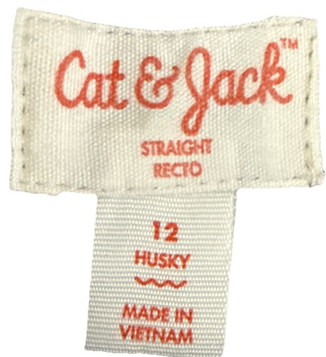 Lot 2 Cat & Jack Boys Size 12 Husky School Uniform Pants Fighter Pilot Blue - Picture 3 of 5