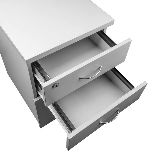 4 Pieces Hanging File Rails PVC Drawer Black 16 Inch File Cabinet Rails for Hang - Picture 5 of 11
