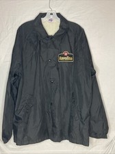 VTG Texaco HAVOLINE Lined Nylon Windbreaker USA Made MVP Jacket Mens Size L - EC