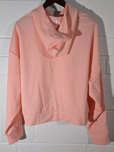 Puma Women’s Modern Sport Hoodie Apricot Blush Size XL - Picture 2 of 5